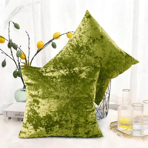 Vista 34 de Juego de 2 fundas de almohada lumbares decorativas de terciopelo abstracto de 14 x 26 pulgadas, fundas de almohada rectangulares de lujo suaves