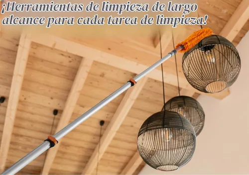 Vista 5 de Limpiador de aspas para ventilador de techo con poste de extensión de 4-14