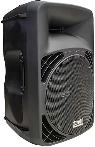 Vista 4 de Absolute USPRO15BT 15 "activa Powered Amplificado PRO PA DJ Altavoz Bluetooth FM Radio Karaoke