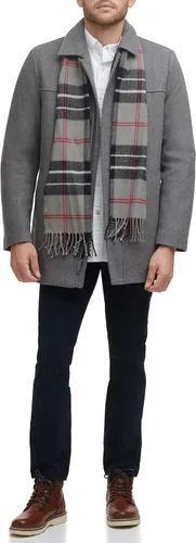 Vista 3 de Dockers Abrigo tipo bufanda Weston de mezcla de lana para hombre