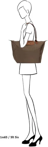 Vista 5 de Bolsa de hombro grande Longchamp Le Pliage