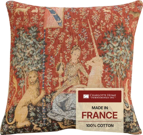 Vista 15 de Charlotte Home Furnishings - Fundas de almohada para sofá de 14 x 14 pulgadas, funda de almohada de tapiz para sala de estar, fundas decorativas