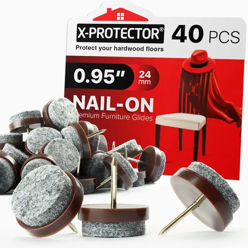 Vista 13 de X-Protector Almohadillas para Muebles con Martillo de Clavos - Martillo Magnético Pequeño con Garra para Instalar Protectores de Piso para Patas