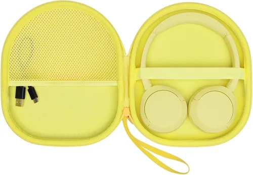 Vista 9 de XANAD Funda compatible con auriculares Sony WH-CH720N WH-CH520 con cancelación de ruido, color negro Compatible with