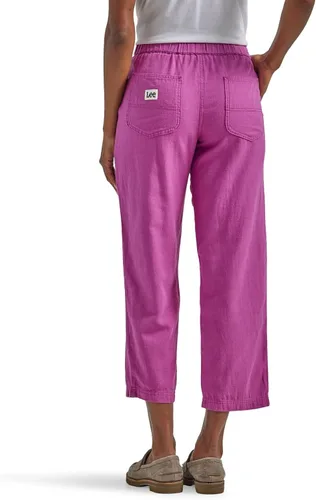Vista 3 de Lee Ultra Lux Pantalón capri de tiro medio para mujer