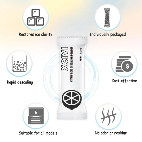Vista 2 de xcivi Paquete de 4 limpiadores y descalcificadores para cafetera, cafeteras automáticas y descalcificadoras, compatible con cafeteras automáticas