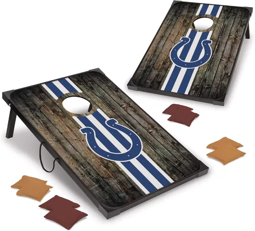 Vista 31 de Wild Sports - Set Deluxe para Jugar Cornhole con Tablero de MDF de 2 x 3 Pies - Incluye Esquinas y Delantales