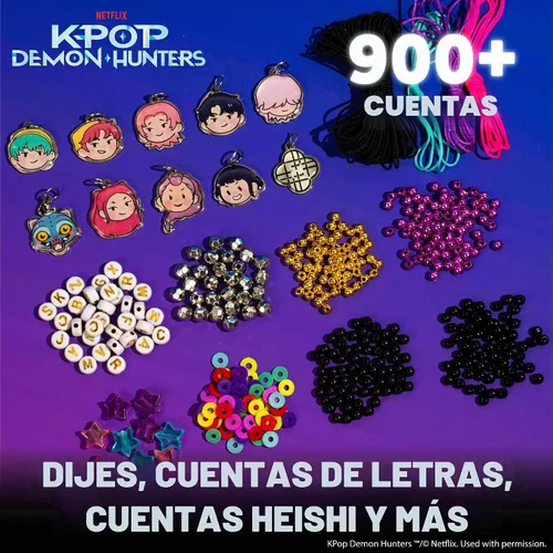 Vista 4 de Horizon Group USA Kit de fabricación de joyas, Kpop Demon Hunters