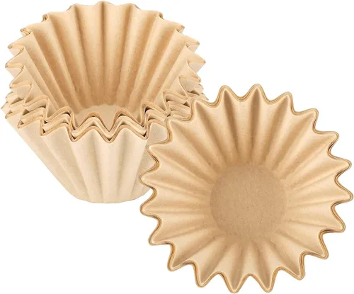 Vista 16 de EUSOAR Filtros de café sin blanquear de 1 a 2 tazas, paquete de 50 filtros de café desechables de papel marrón natural, para cafeteras de vertido