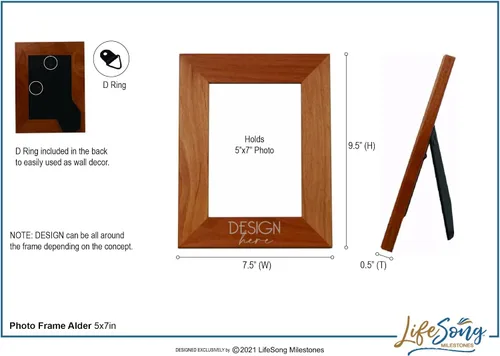 Vista 5 de LifeSong Milestones Marcos de bebé personalizados para niños y niñas, marco de fotos para anuncios de nacimiento, guardería o dormitorio, marcos