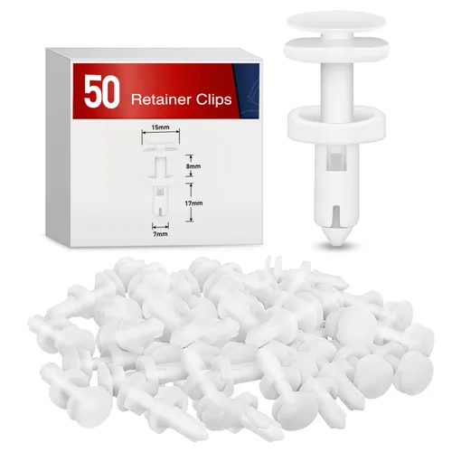 Vista 14 de Nilight Kit de tornillos para matrícula, tornillos de acero inoxidable con tuercas de nailon para sujetar placas delanteras y traseras