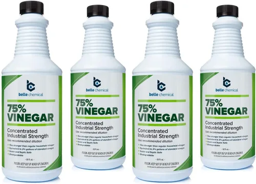 Vista 3 de Vinagre 75% Puro - Grado Industrial Concentrado 32oz