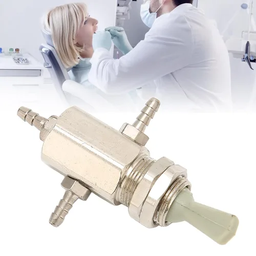 Vista 5 de Válvula de interruptor dental de 0.118 in, convertidor de palanca de fuente de agua de silla profesional para conversión de dentistas, piezas