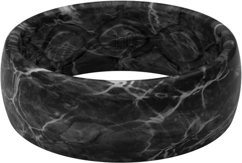 Vista 10 de Groove Life Anillo de boda de silicona de camuflaje para hombre Highlander