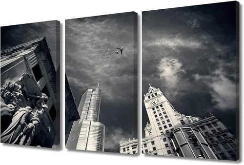 Vista 25 de Impresión fotográfica de paisajes oceánicos en blanco y negro, obra de arte en lienzo de paisaje marino, estirado y enmarcado, lienzo de ojo