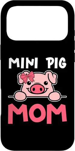 Vista 22 de Cute Mini Pig Mom Miniature Pig Owner Women Case for iPhone 16