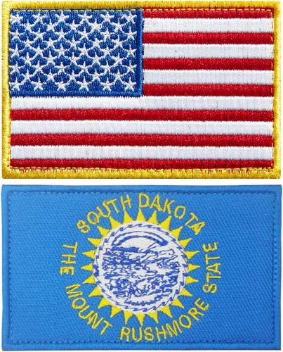 Vista 35 de stidsds Paquete de 2 parches bordados con la bandera de Estados Unidos de Alabama Alabama, bandera de Estados Unidos, bandera de Estados Unidos