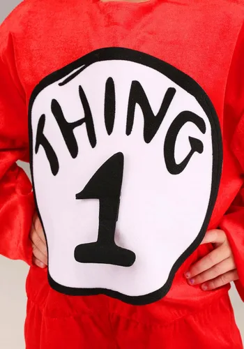 Vista 4 de elope Thing 1 & Thing 2 Toddler Costume