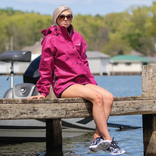 Vista 5 de FROGG TOGGS Traje de lluvia clásico impermeable transpirable para mujer