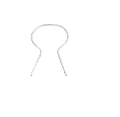 Vista 2 de EZ Twist 1 5/8 pulgadas preformado calibre 11 - Bridas de acero galvanizado (100 unidades)