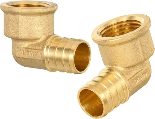 Vista 18 de Paquete de 2 adaptadores hembra Pex X 1 pulgada FIP de 1 pulgada, tubo Pex de 1 pulgada a rosca hembra NPT de 1 pulgada, puerto completo, sin plomo