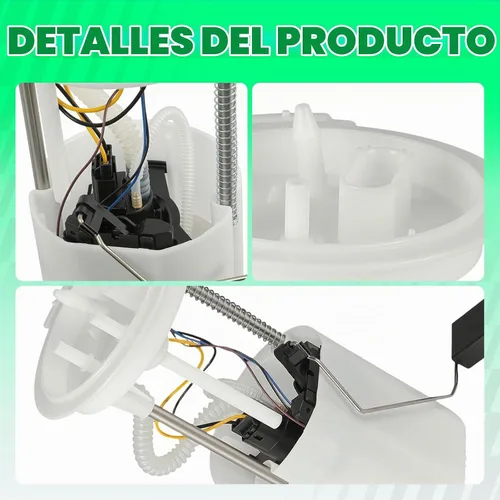 Vista 10 de YHTAUTO Conjunto de bomba de combustible con unidad de envío para Audi