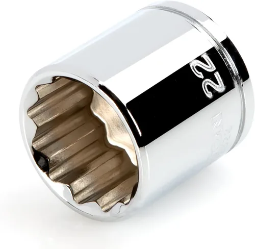 Vista 43 de TEKTON Unidad de 3/8 pulgadas x 1 pulgada de profundidad de 12 puntos de enchufe SHD13225