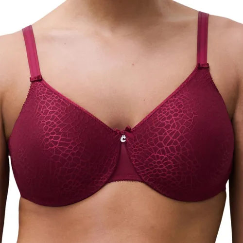 Vista 13 de Chantelle Minimizador C Magnifique Sin Costuras Sin Forro para Mujer 11 Nero - Negro