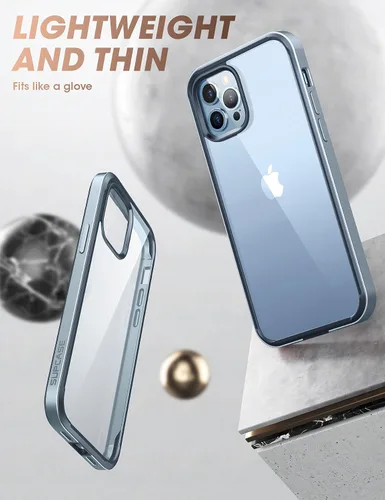 Vista 4 de SUPCASE UB - Funda Edge Pro Series para iPhone 13 Pro Max (lanzamiento 2021) de 6.7 pulgadas, funda protectora transparente de marco delgado