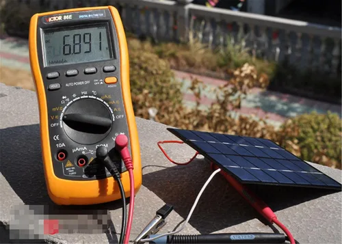 Vista 4 de Sunnytech 2w 6v USB mini panel solar módulo DIY polisilicio solar epoxi célula cargador B032