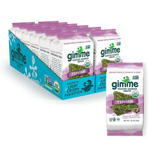 Vista 16 de Aperitivos de alga orgánica tostada de GimMe Health Foods