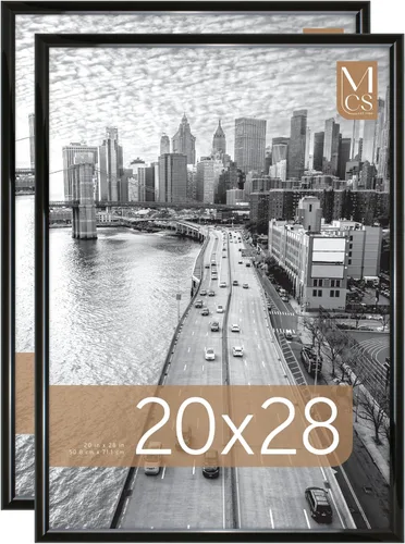Vista 25 de MCS , Negro 24 x 36 pulgadas trendsetter cartel marco, 24 x 36