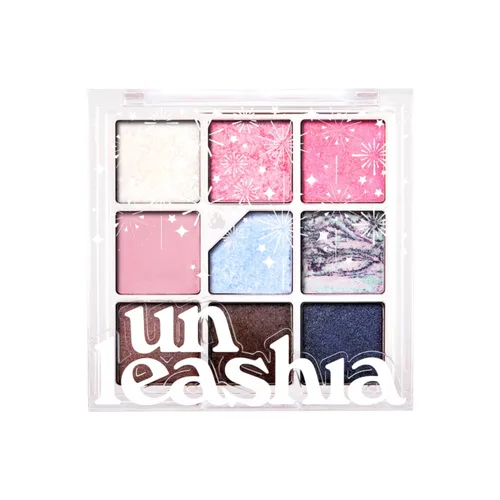 Vista 12 de UNLEASHIA Glitterpedia Paleta de sombras de ojos NO1 – Paleta de sombras de ojos brillantes con texturas versátiles con purpurina – Paleta