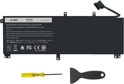 Vista 13 de Futurebatt 1F22N 15.2V 60Wh Nueva batería de repuesto para laptop Dell Alienware M15 M17 R1 G7 7590 7790 G5 5590-D2783W D2743B D2865B D2863W D2842W
