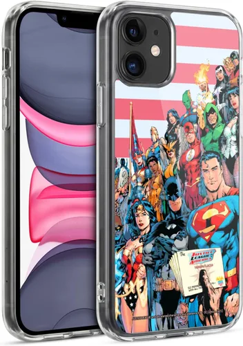 Vista 27 de Head Case Designs Funda de gel con licencia oficial de la Liga de la Justicia DC Comics #10 Darkseid War Comic Book Cover