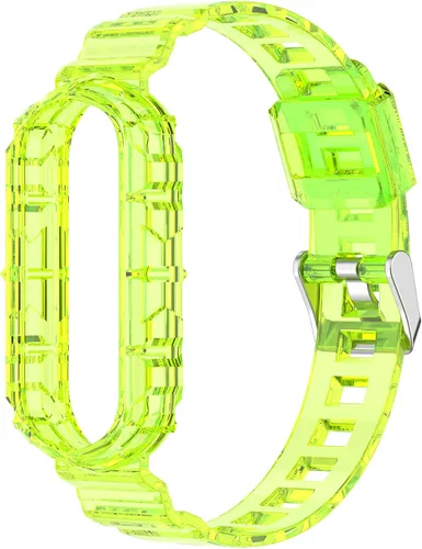 Vista 4 de Senter Correa de reloj de silicona suave Banda de repuesto para Xiaomi Mi Band 3 y Mi Band 4 Smart Watch