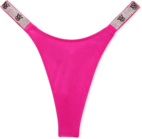 Vista 13 de Victoria's Secret Ropa interior tanga de mujer Very Sexy Shine Strap, bragas para mujeres (XS-XXL)