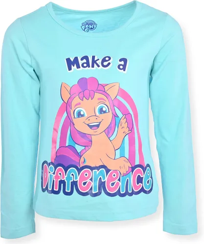 Vista 3 de My Little Pony Girl's 3-Pack Long Sleeve Graphic Tee Shirt