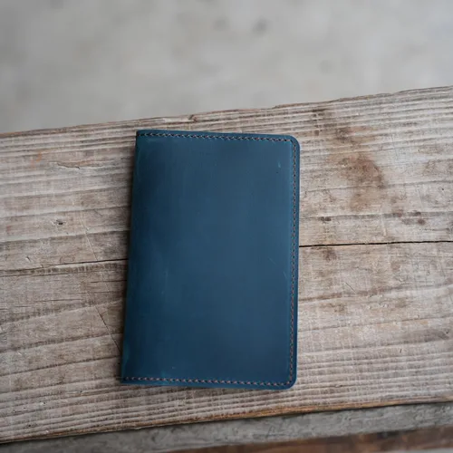 Vista 3 de JJNUSA Moleskine Cahier - Funda de piel envejecida para cuaderno de chequera, tamaño de bolsillo, 3.5 x 5.5 pulgadas, bloc de notas recargable