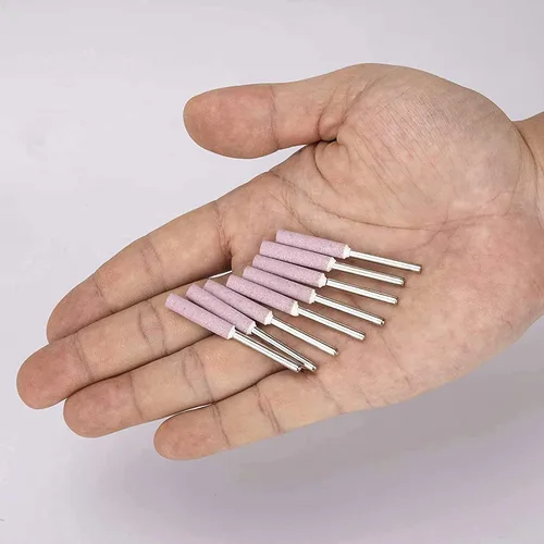 Vista 9 de Juego de 15 sacapuntas de motosierra – 5/32 pulgadas 3/16 pulgadas 7/32 pulgadas de diamante rosa lima para mantenimiento de motosierra