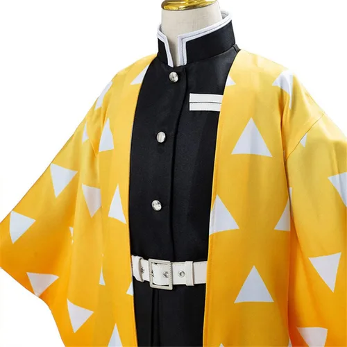 Vista 4 de Anime CosplayDemon Slayer CosplayNezuko Cosplay Clothing Sets Tanjiro Cosplay Full Kimono