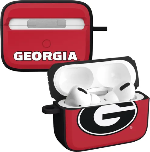 Vista 6 de Georgia Bulldogs HDX - Funda compatible con Apple AirPods Gen 1 y 2 (clásico)