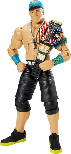 Vista 6 de Figura WWE Elite, 123 Kid Articulación de lujo, atuendo de anillo auténtico, accesorios icónicos, expresión detallada de personajes
