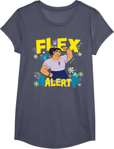 Vista 16 de Disney Encanto Luisa Madrigal Flex Alert Camiseta, Negro