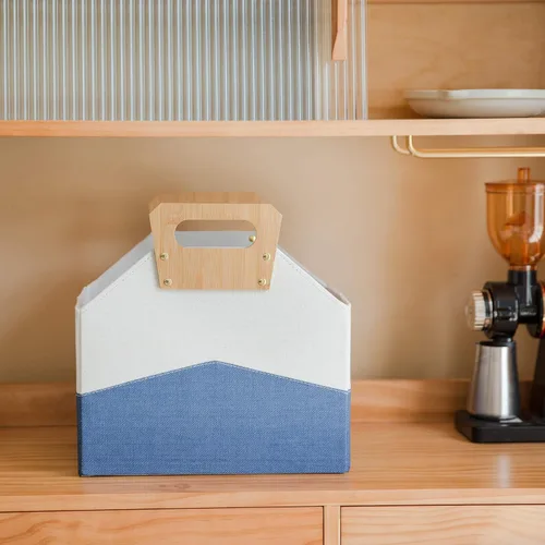 Vista 7 de EZDeco Soporte para revistas, estante para revistas, para periódicos, plegable, organizador de carpetas de archivos para el hogar u oficina