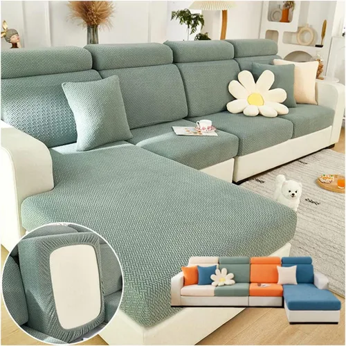 Vista 8 de Fundas para sofá hogar relajantes, Fundas para sofá Hero, Fundas universales para sofá resistentes al desgaste Lavables, Fundas elásticas para sofá