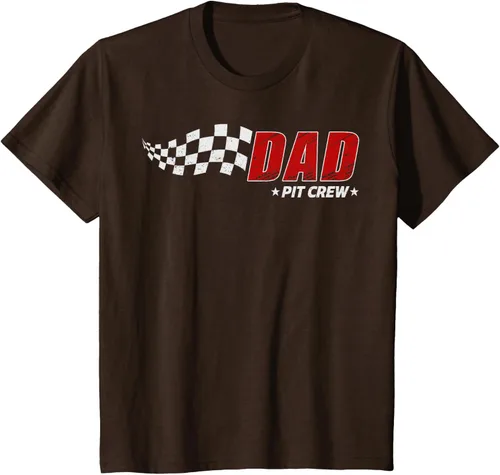 Vista 52 de Dad Pit Crew Race Car Birthday Family Matching Pit Crew Camiseta Pit Crew