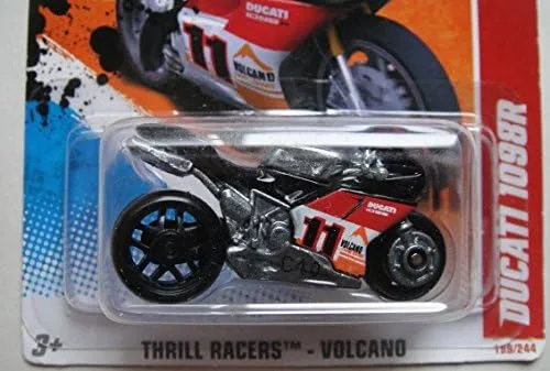 Vista 2 de Hot Wheels Thrill Racers Volcán Ducati 1098R 199/244