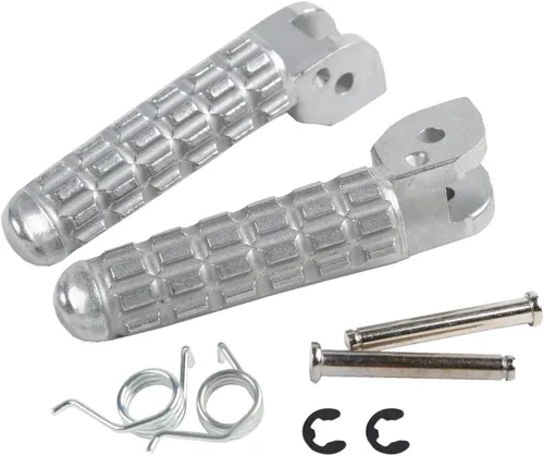 Vista 2 de TCMT Estriberas de pie delantero plateado Estribera soporte para DUCATI Monster 696 796 2009 2010 2011 2012 2013 2014