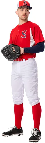 Vista 2 de Champro Knickers de béisbol Triple Crown 2.0 para niños 2-Blanco